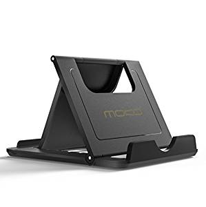 MoKo Cell Phone Stand, Tablet Stand, Universal Foldable Multi-angle Desktop Holder for Smartphone, Tablet(6-11 MoKo Cell Phone Stand, Tablet Stand, Universal Foldable Multi-angle Desktop Holder for Smartphone, Tablet(6-11